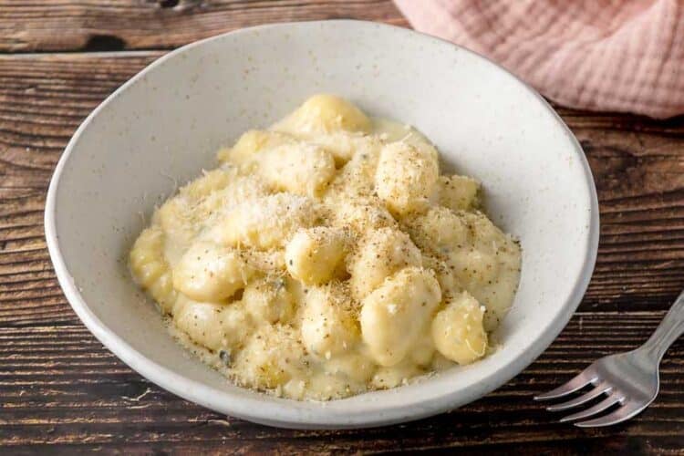 Gnocchi ai 4 formaggi