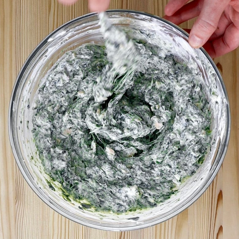 Torta salata spinaci e salmone - Step 3