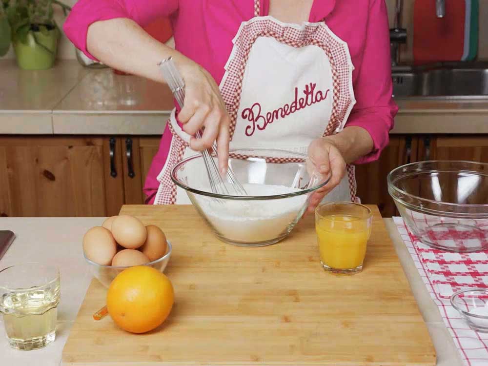 Chiffon cake all’arancia di Benedetta - Step 2