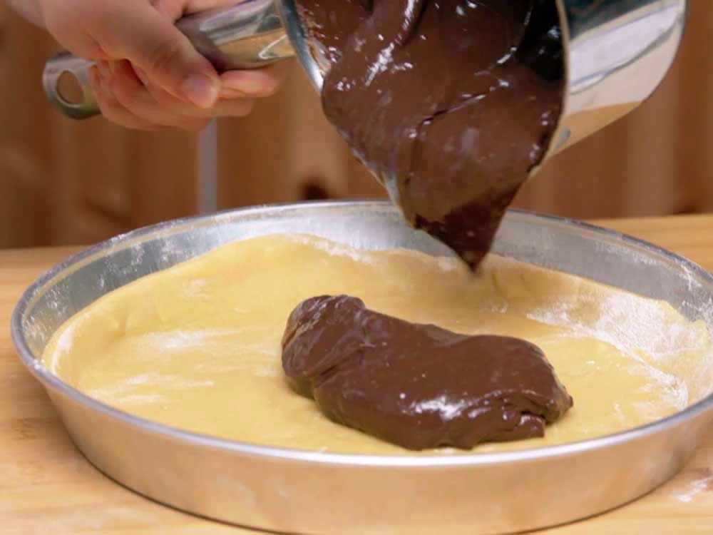 Crostata ricoperta pere e cioccolato - Step 16