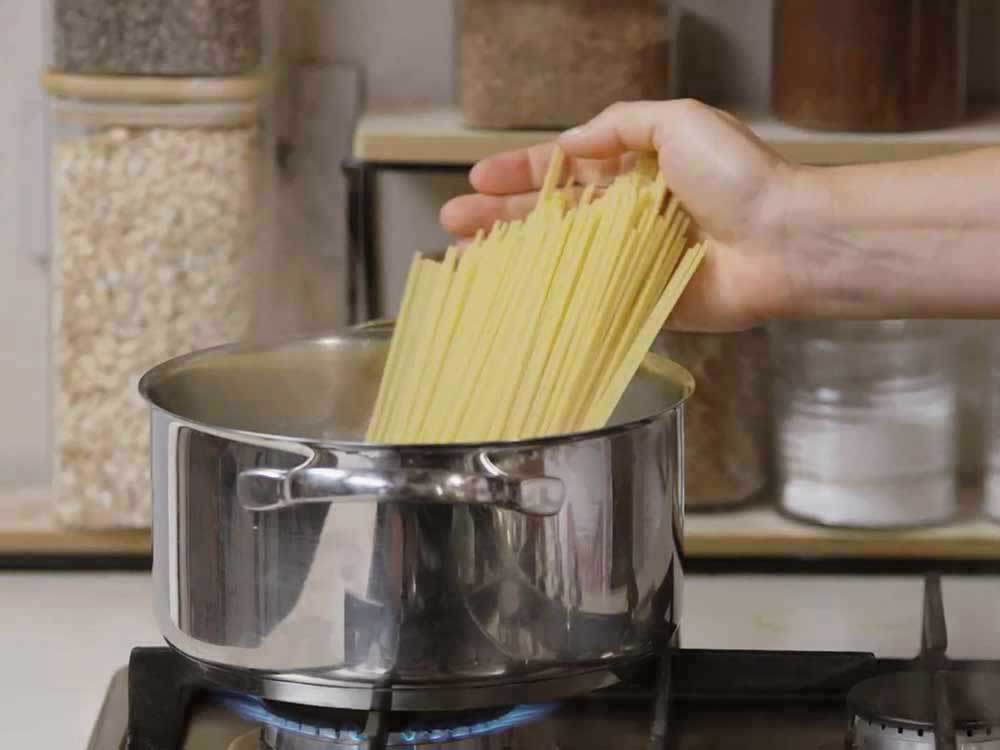 Spaghetti in crosta - Step 6