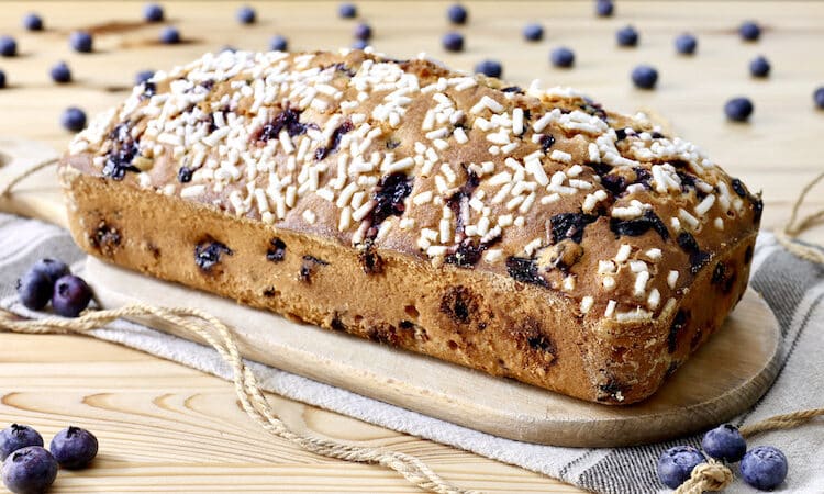 Plumcake ai mirtilli