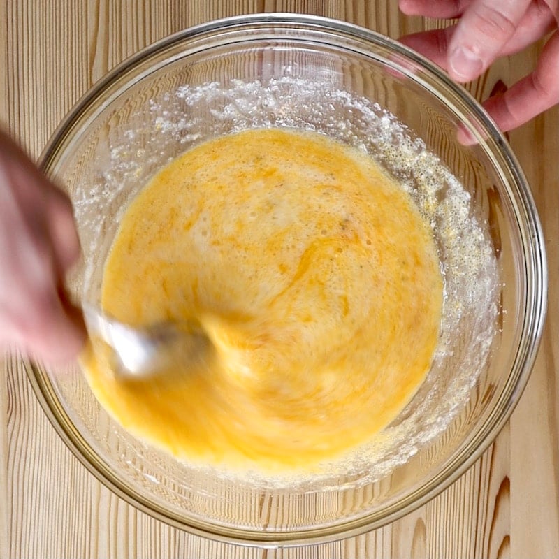 Plumcake salato prosciutto e formaggio - Step 2