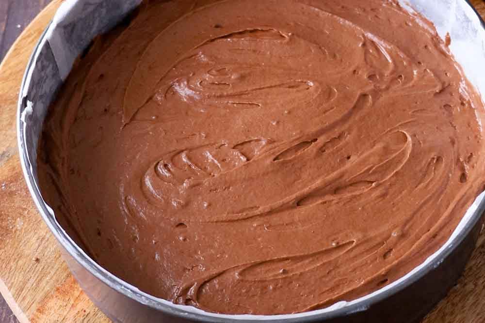 Torta cioccolato e melograno - Step 7