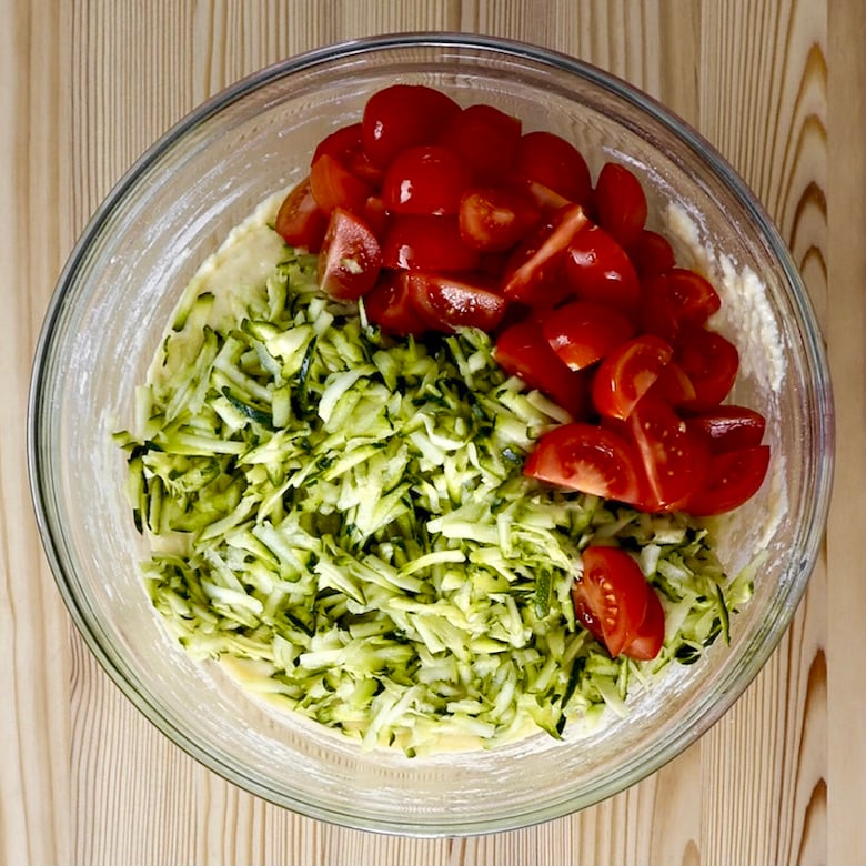 Plumcake salato con verdure - Step 4
