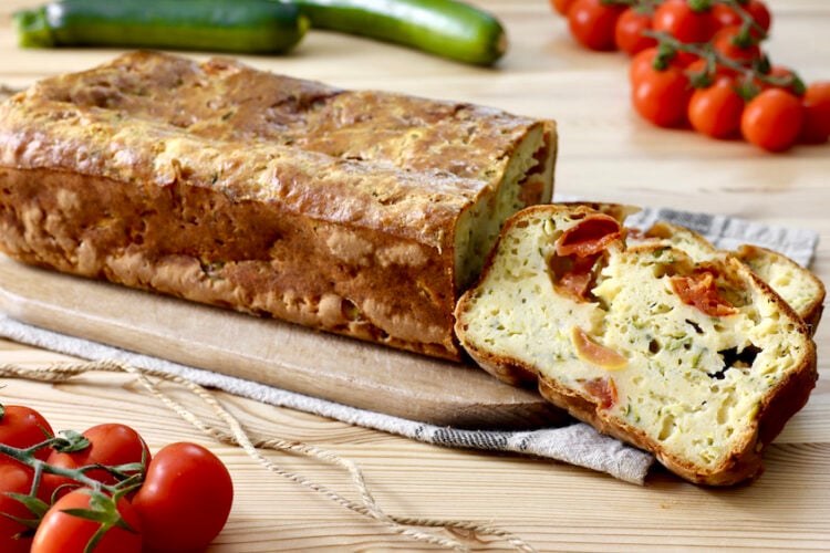 Plumcake salato con verdure
