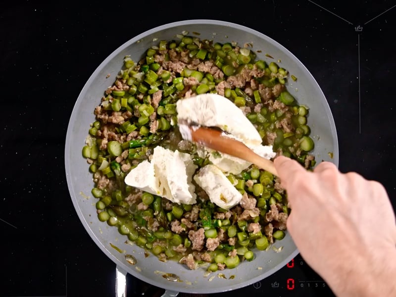 Pasta asparagi e salsiccia - Step 8