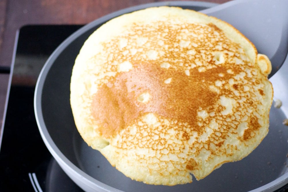 Pancake con farina di riso - Step 6