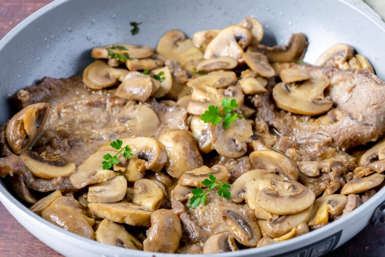 scaloppine ai funghi