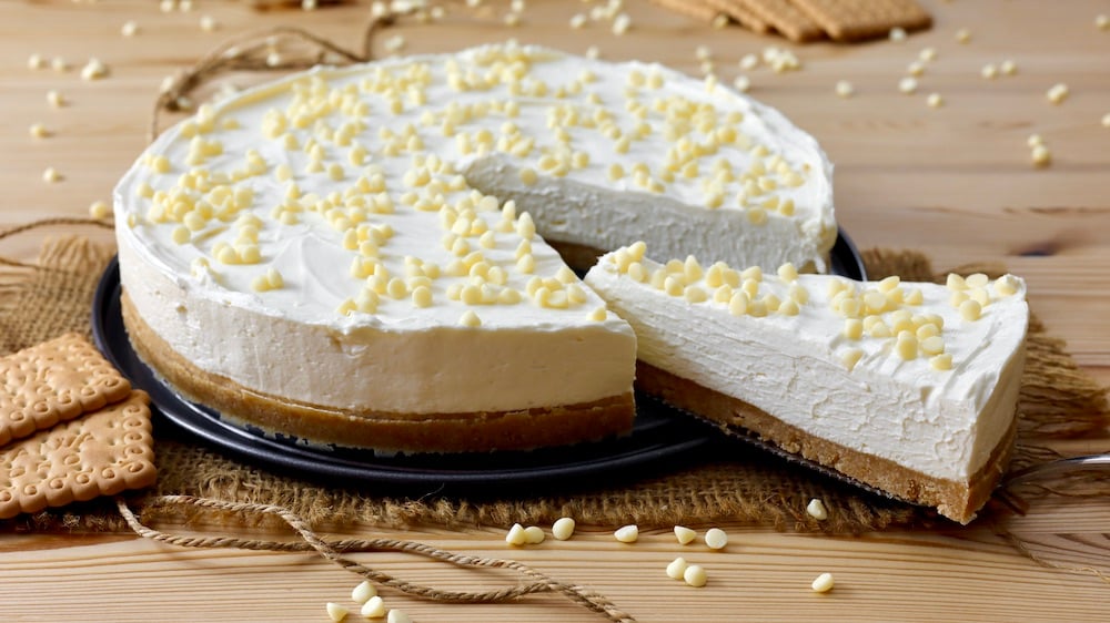 cheesecake al cioccolato bianco