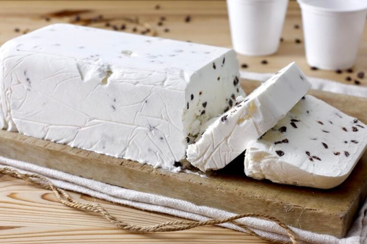 semifreddo con gocce di cioccolato