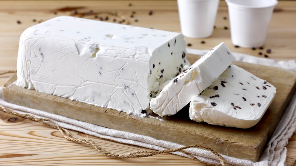 semifreddo con gocce di cioccolato