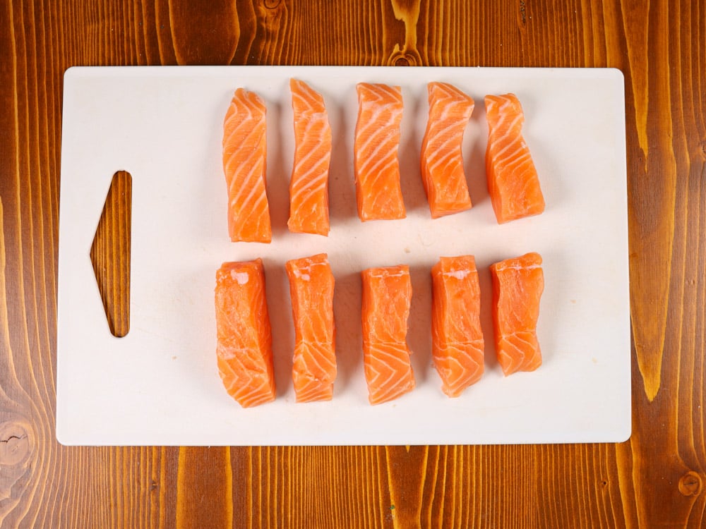 Bastoncini di salmone - Step 5