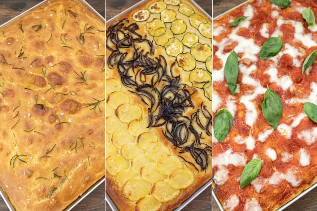 Pizza in teglia millegusti - Ricetta Fatto in casa da Benedetta