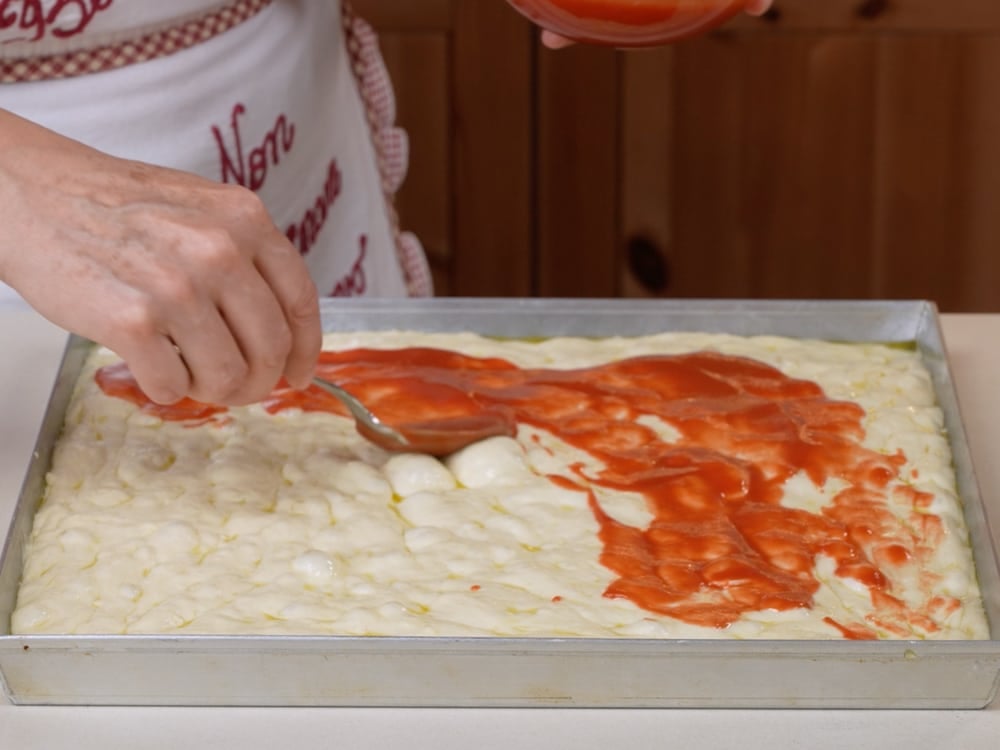 Pizza in teglia millegusti - Step 1