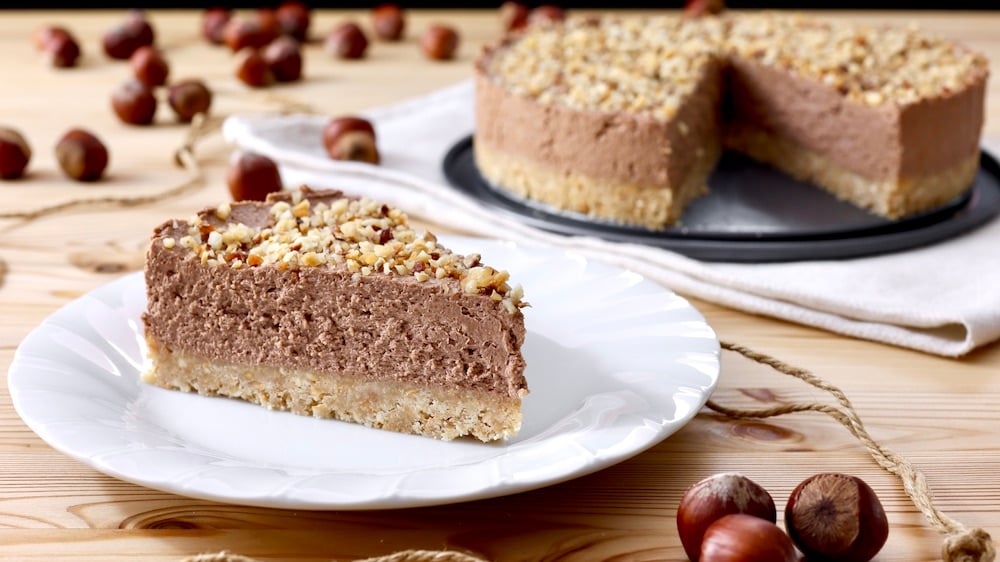 torta alle nocciole, mascarpone e cioccolato