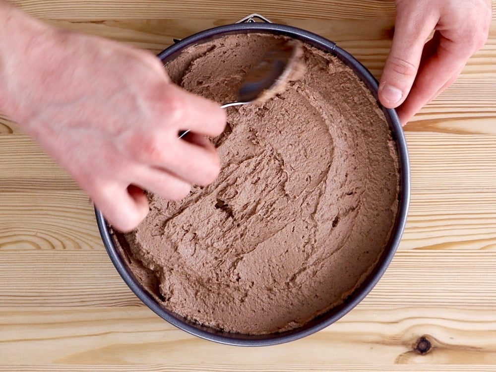 Torta alle nocciole, mascarpone e cioccolato - Step 7