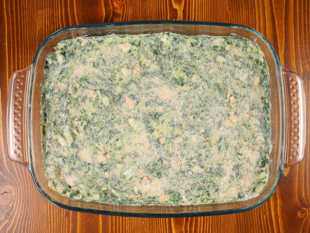 Lasagne bianche salmone, mazzancolle e spinaci - Step 9
