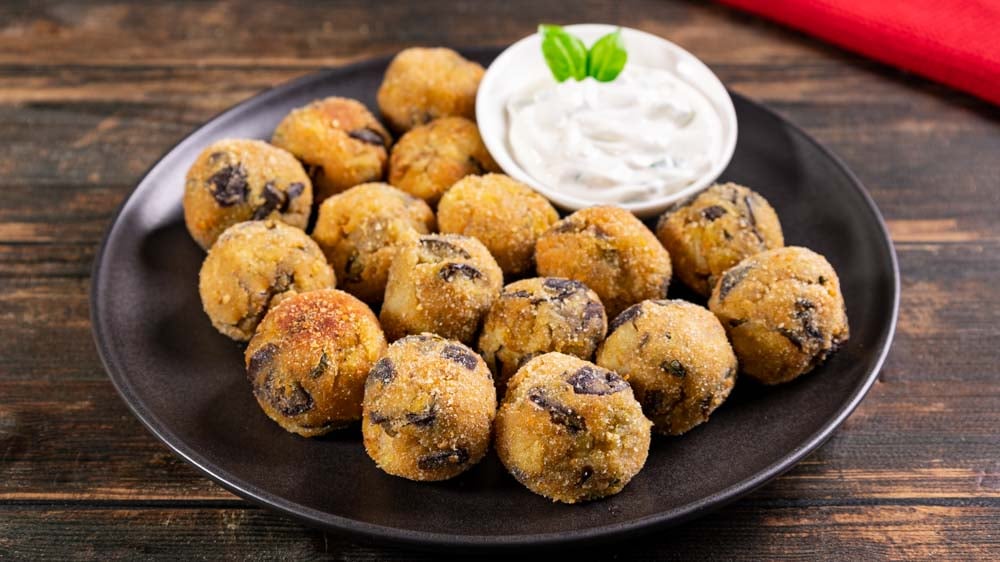 polpette di melancane fritte