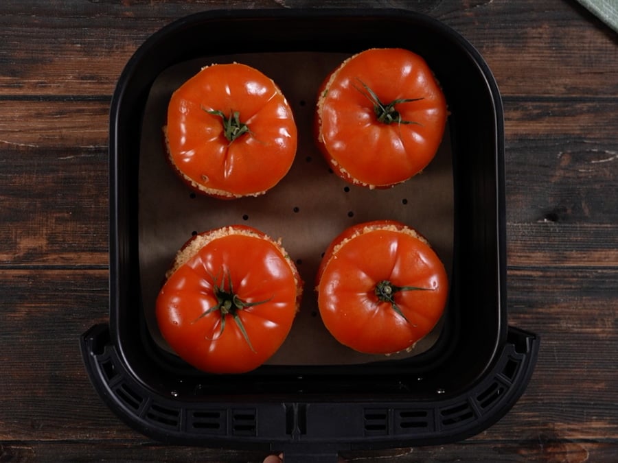 Pomodori ripieni in friggitrice ad aria - Step 12