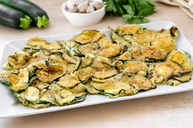 zucchine gratinate in friggitrice ad aria