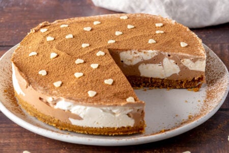 Cheesecake marmorizzata