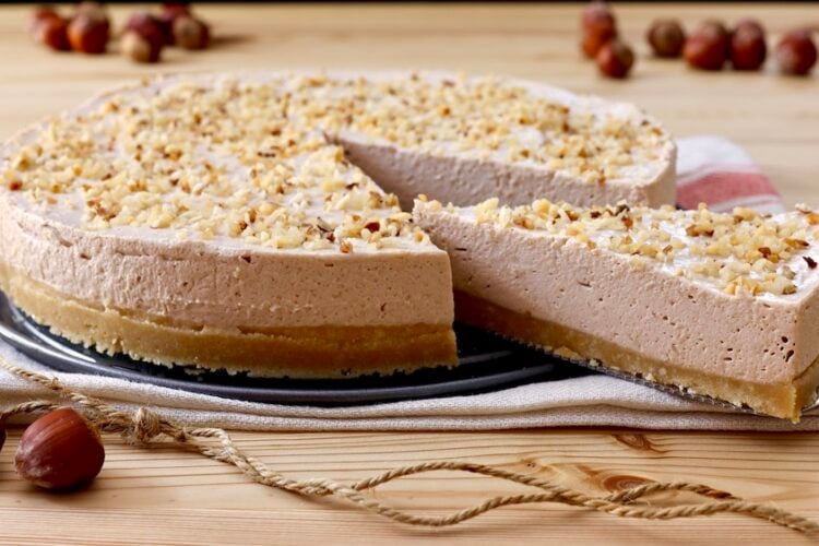 Cheesecake alla nocciola