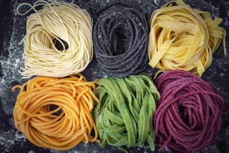 7 modi di colorare in modo naturale la pasta fresca