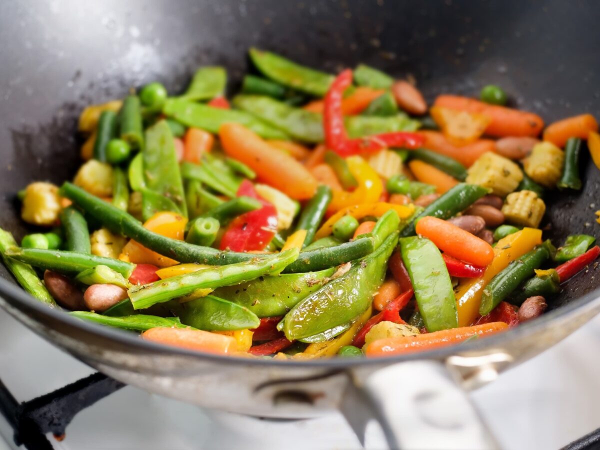 Come cucinare le verdure nel wok
