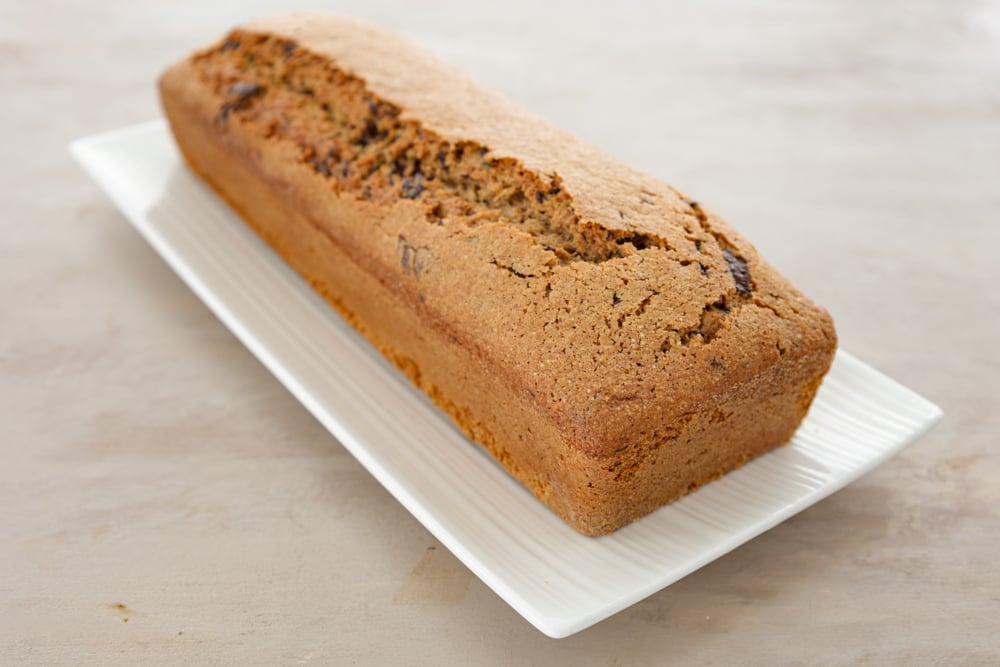 plumcake integrale con cioccolato
