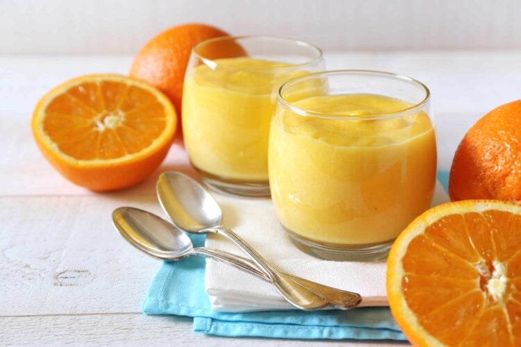 Crema all'arancia