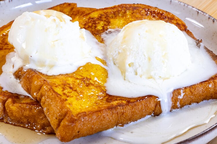 Pumpkin french toast