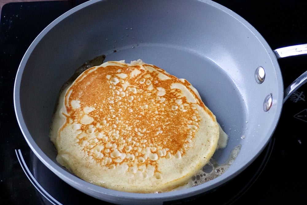 Pancake con yogurt greco - Step 6
