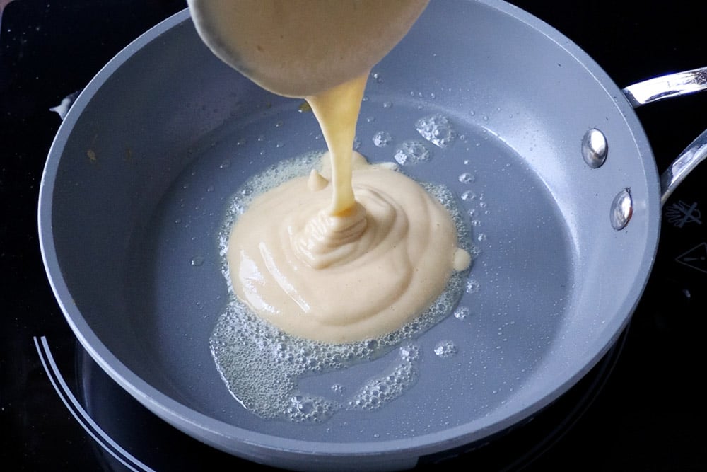 Pancake senza latte - Step 3