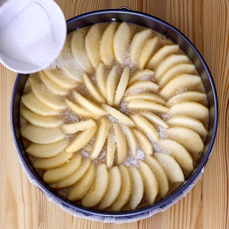 Torta soffice con farina di castagne e mele - Step 5