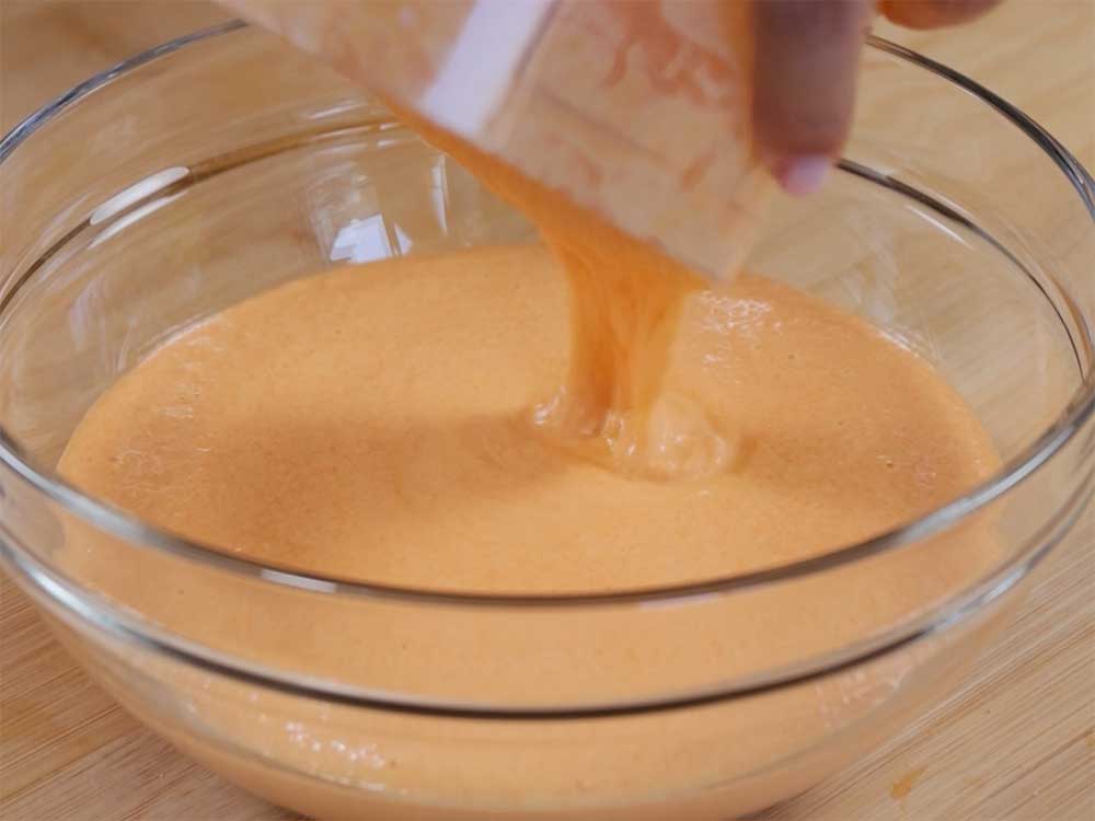 Soufflé di carote in friggitrice ad aria - Step 3
