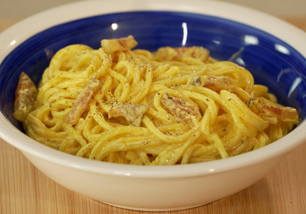 finta carbonara