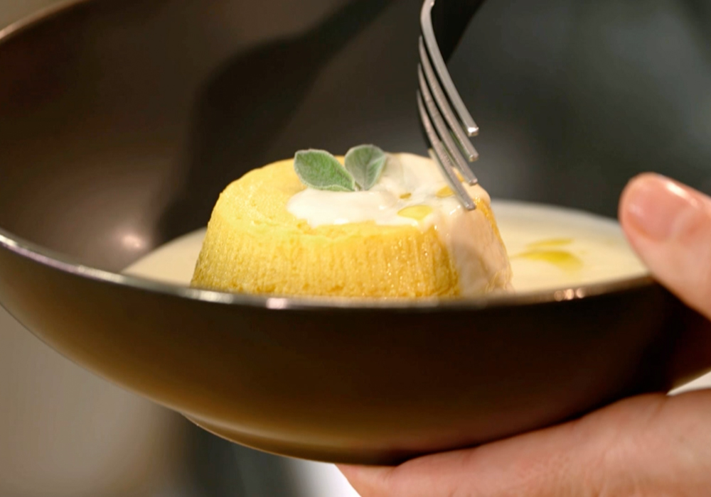 flan di zucca
