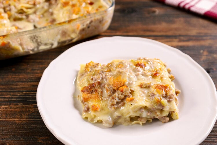 Lasagna bianca