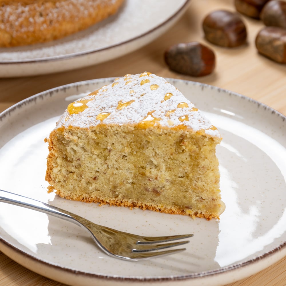 torta di castagne