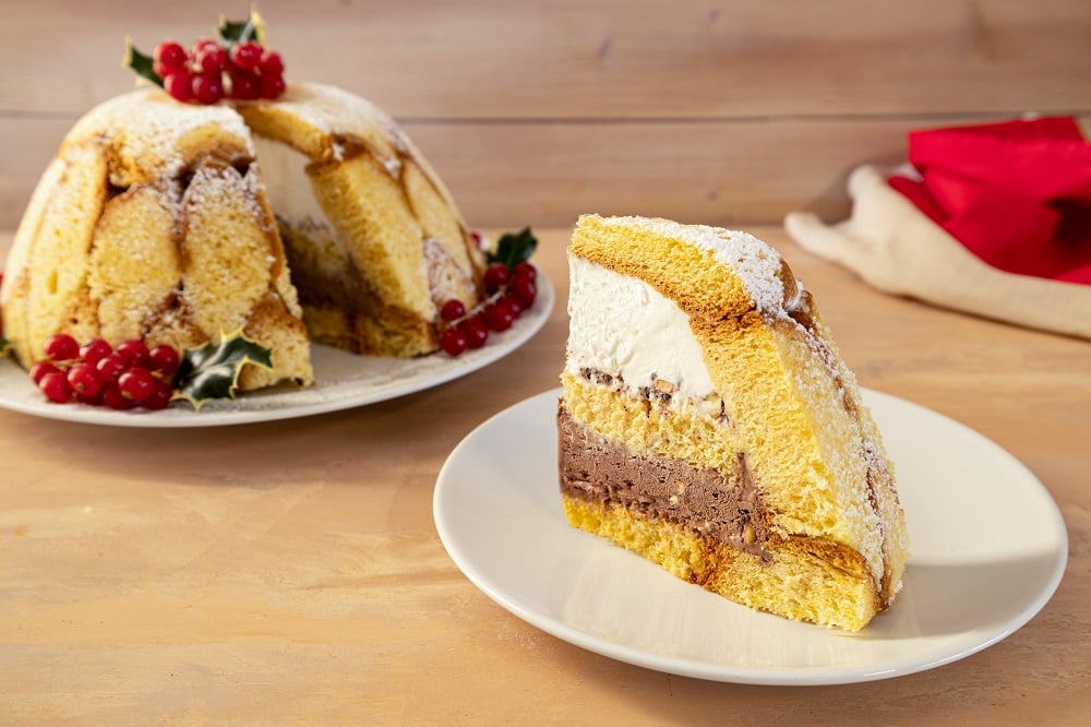 menù di natale zero pensieri -zuccotto di pandoro
