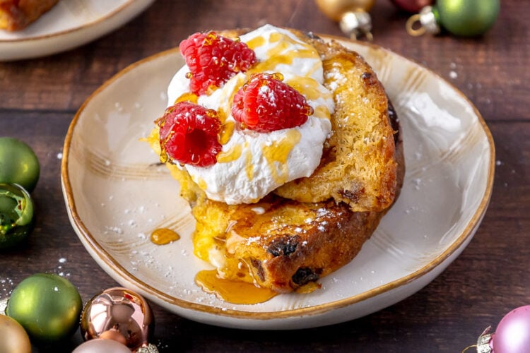 French toast di panettone