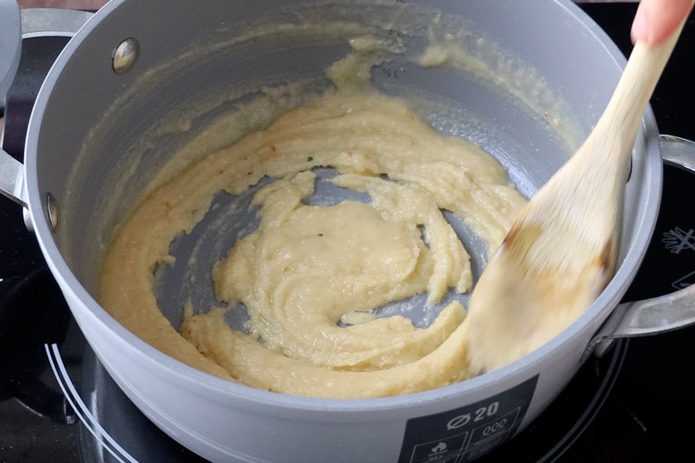 Lasagne mortadella e pistacchi - Step 1