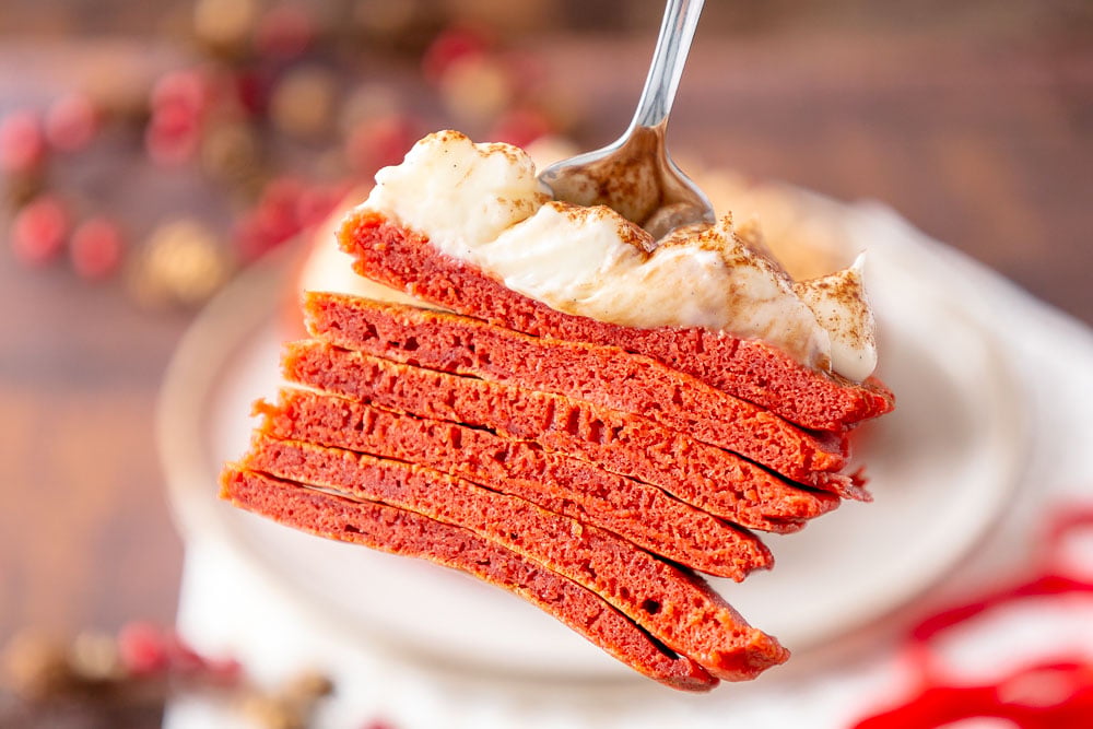 pancake red velvet