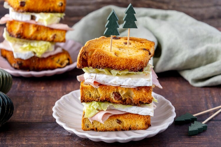 Sandwich di panettone