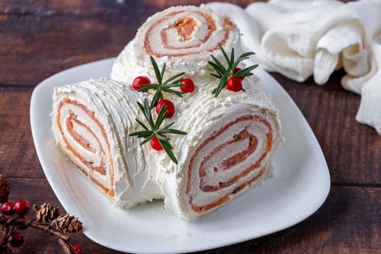 Tronchetto di Natale salato
