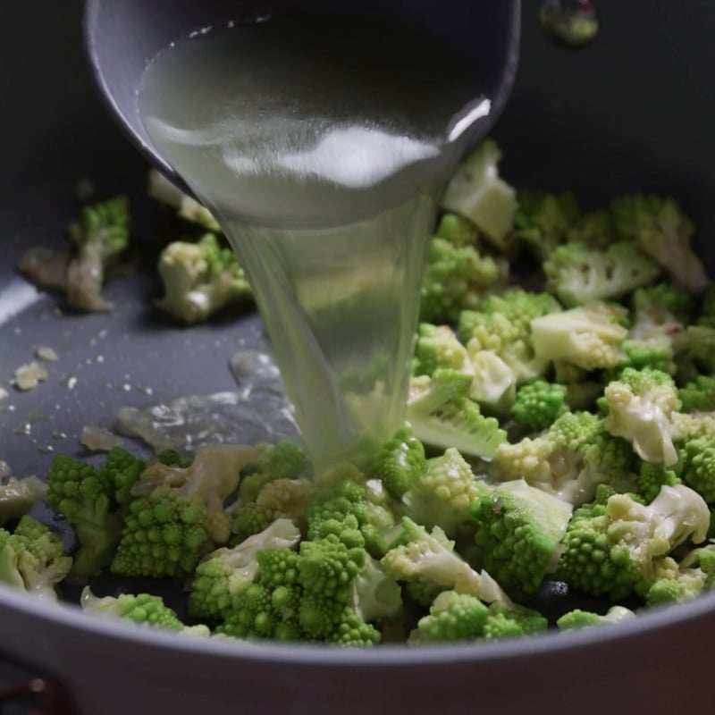 Fregula sarda con broccolo romano - Step 6