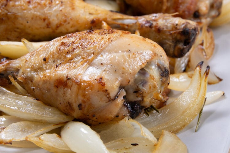 Pollo arrosto in friggitrice ad aria