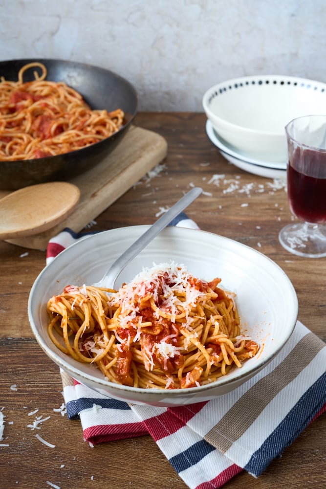Spaghetti all’amatriciana - Step 7