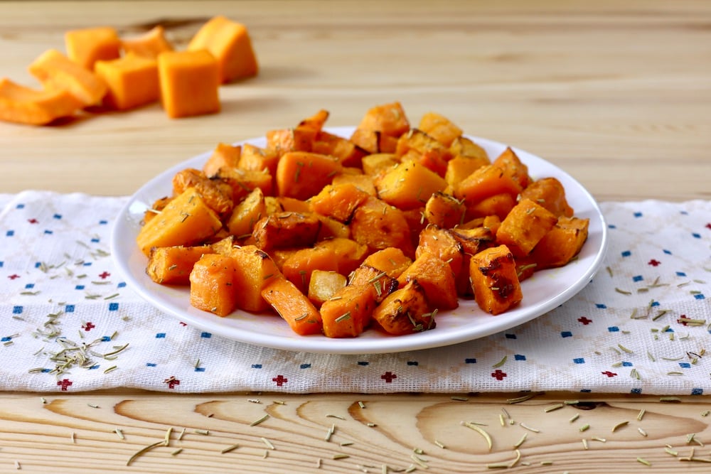 zucca in friggitrice ad aria